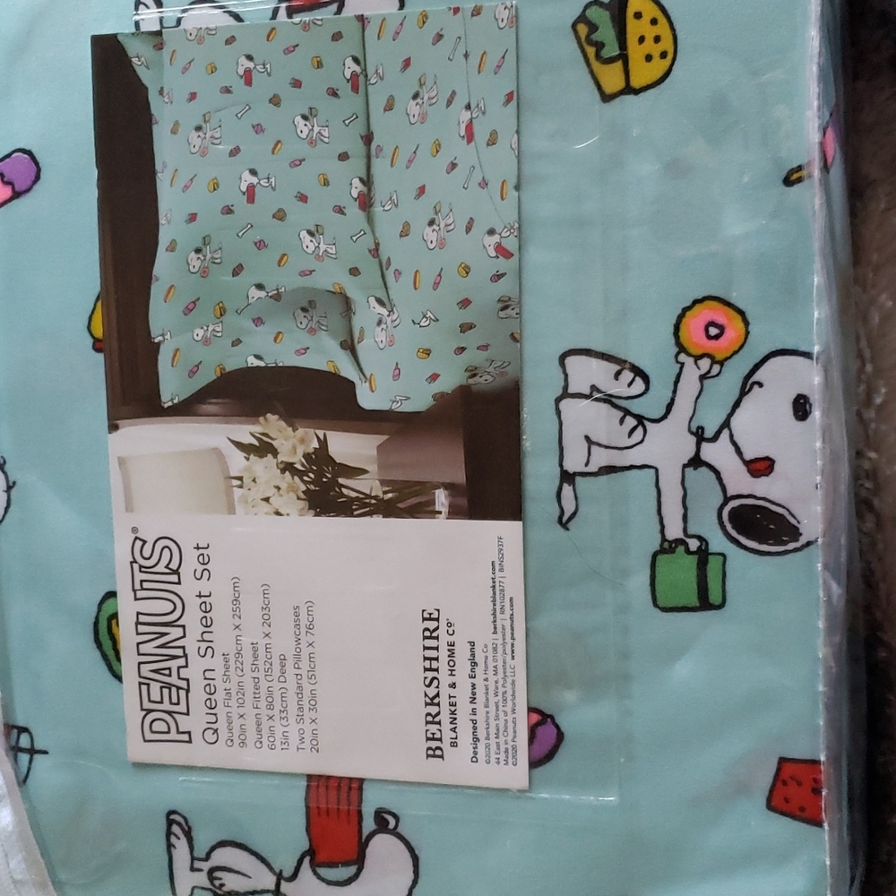 peanuts queen sheet set - Picture 2 of 2